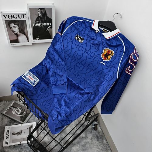 Top 1:1 Japan home 1998 Long Sleeves Retro jersey
