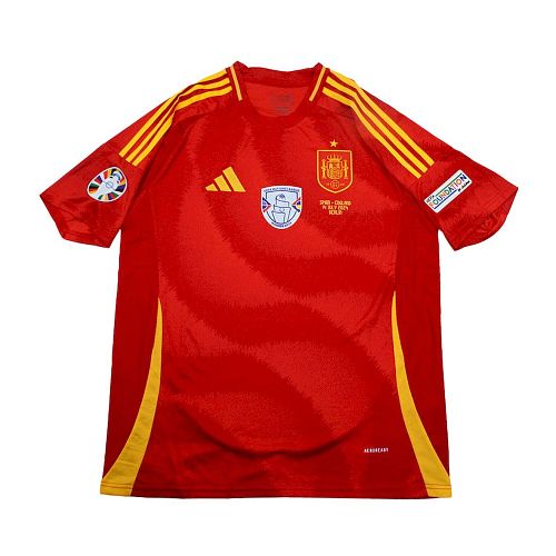Spain 2024-25 UEFA Euro 2024 Champions Home Jersey