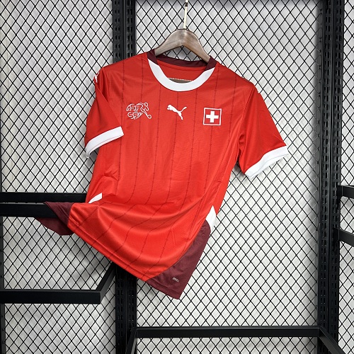 Switzerland 2024-25 Euro Home Jersey