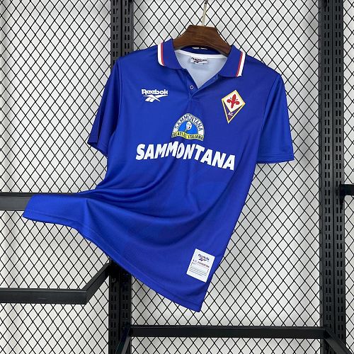 Fiorentina 95-96 Home Retro Jersey S-XXL