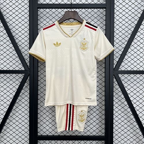 Flamengo 2025-26 third away Kids Kit Size 16-28