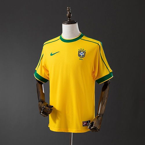Brazil 1998 Home Retro Jerseys