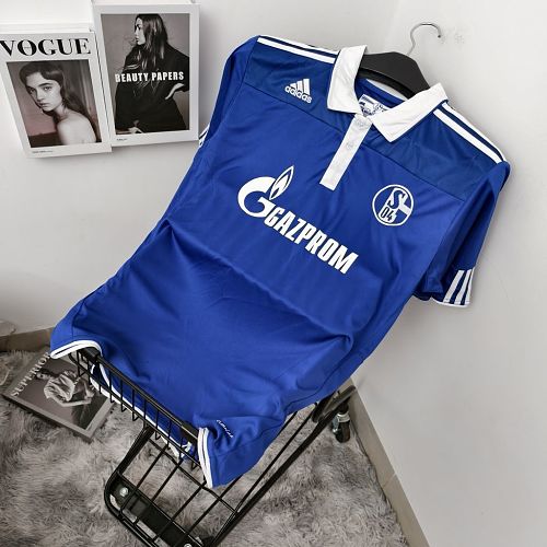 Schalke 04 2010-11 Home Retro jersey