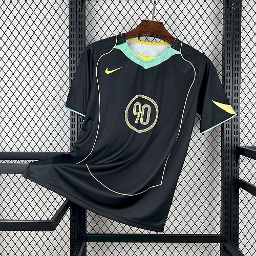 NK 25-26 Total 90 Dri-FIT Black Football Jersey S-4XL